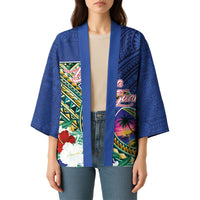 Guam Chamorro Kimono Tribal Latte Stone and Seal Artwork Polynesian Patterns LT03 - Polynesian Pride