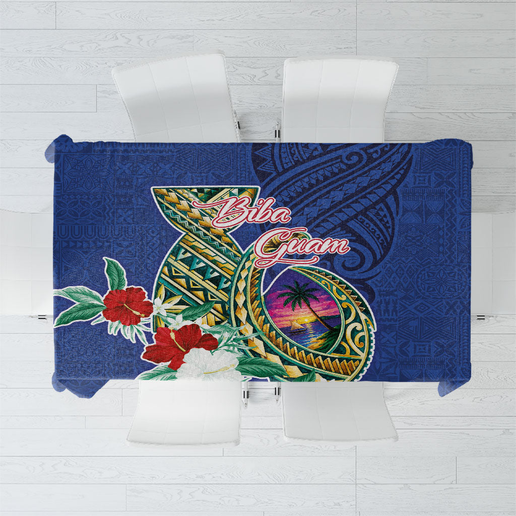 Guam Chamorro Tablecloth Tribal Latte Stone and Seal Artwork Polynesian Patterns LT03 Multicolor - Polynesian Pride