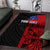 Personalised Samoa 685 Area Rug Siapo Pattern and Samoa Flag Design