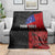 Personalised Samoa 685 Blanket Siapo Pattern and Samoa Flag Design