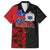 Personalised Samoa 685 Family Matching Puletasi and Hawaiian Shirt Siapo Pattern and Samoa Flag Design