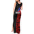 Personalised Samoa 685 Tank Maxi Dress Siapo Pattern and Samoa Flag Design