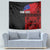 Personalised Samoa 685 Tapestry Siapo Pattern and Samoa Flag Design