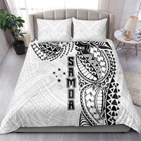 Samoa 685 Art Traditional Tattoo Pattern Bedding Set White Color LT03 - Polynesian Pride