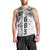 Samoa 685 Art Traditional Tattoo Pattern Men Tank Top White Color