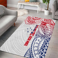 Samoa 685 Art Traditional Tattoo Pattern Area Rug Gradient Color LT03 - Polynesian Pride