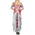 Samoa 685 Art Traditional Tattoo Pattern Family Matching Summer Maxi Dress and Hawaiian Shirt Gradient Color