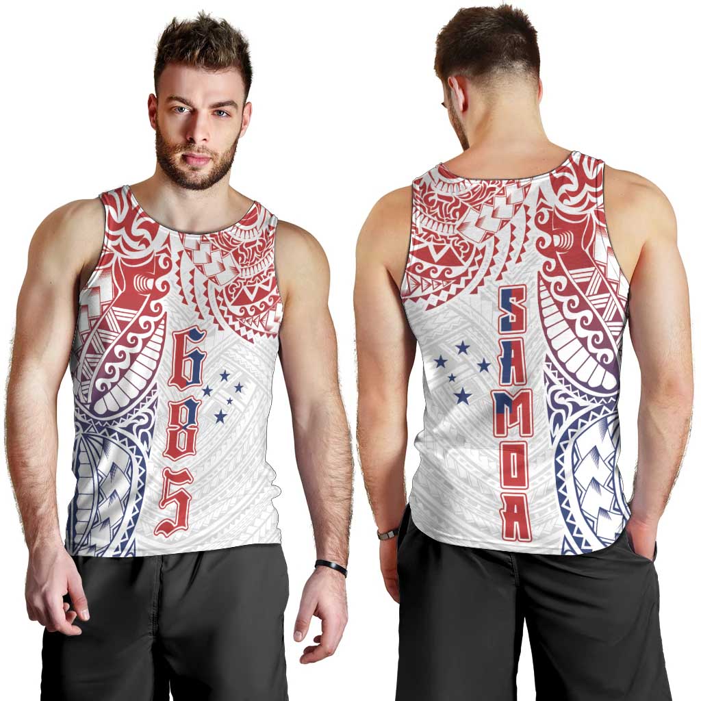 Samoa 685 Art Traditional Tattoo Pattern Men Tank Top Gradient Color LT03 - Polynesian Pride