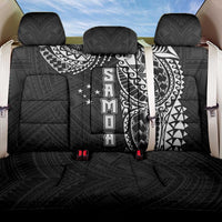 Samoa 685 Art Traditional Tattoo Pattern Back Car Seat Cover Black Color LT03 One Size Black - Polynesian Pride