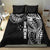 Samoa 685 Art Traditional Tattoo Pattern Bedding Set Black Color