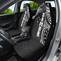 Samoa 685 Art Traditional Tattoo Pattern Car Seat Cover Black Color LT03 - Polynesian Pride