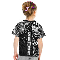 Samoa 685 Art Traditional Tattoo Pattern Kid T Shirt Black Color LT03 - Polynesian Pride
