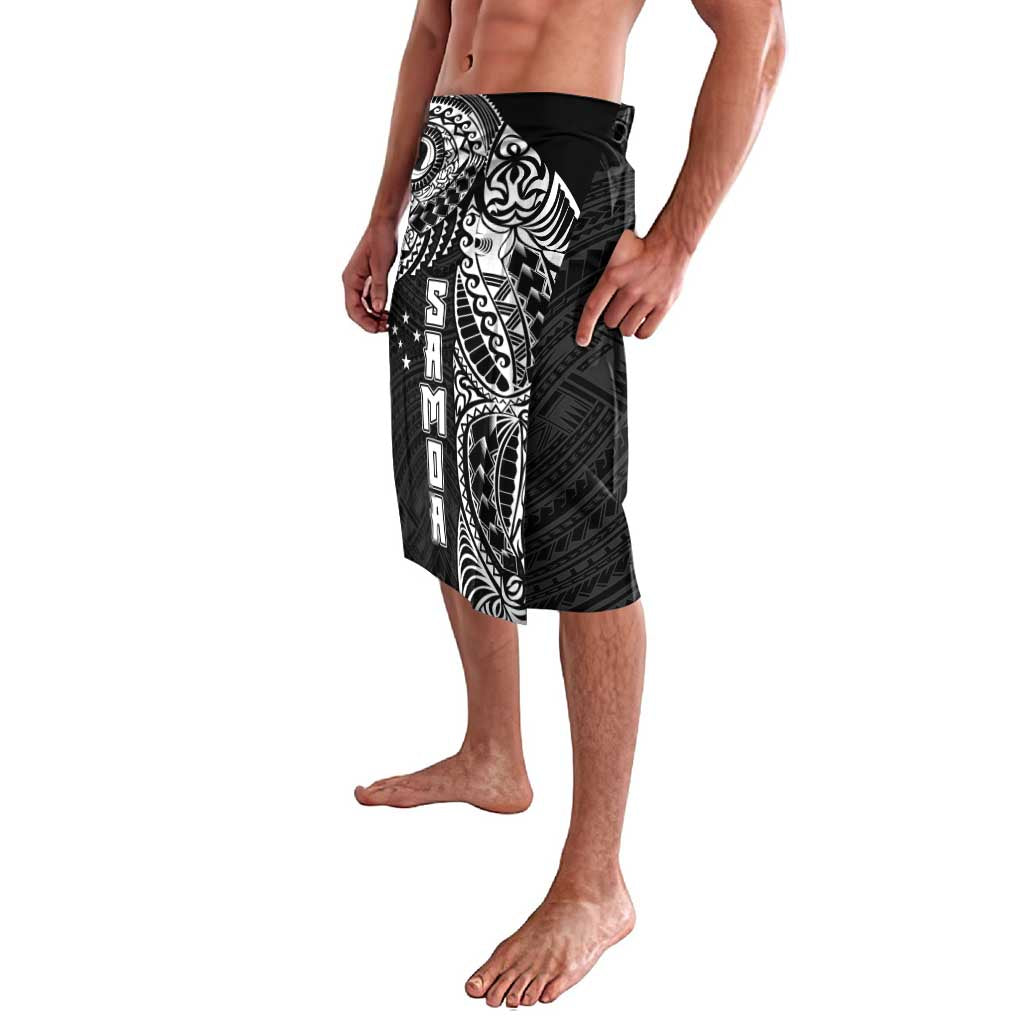 Samoa 685 Art Traditional Tattoo Pattern Lavalava Black Color LT03 - Polynesian Pride