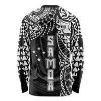 Samoa 685 Art Traditional Tattoo Pattern Long Sleeve Shirt Black Color LT03 - Polynesian Pride
