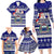 Samoa Christmas Family Matching Long Sleeve Bodycon Dress and Hawaiian Shirt The Santa Coat of Arms with Samoa Bracelet Pattern LT03 - Polynesian Pride