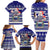 Samoa Christmas Family Matching Long Sleeve Bodycon Dress and Hawaiian Shirt The Santa Coat of Arms with Samoa Bracelet Pattern LT03 - Polynesian Pride