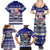 Samoa Christmas Family Matching Summer Maxi Dress and Hawaiian Shirt The Santa Coat of Arms with Samoa Bracelet Pattern LT03 - Polynesian Pride