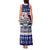 Samoa Christmas Tank Maxi Dress The Santa Coat of Arms with Samoa Bracelet Pattern LT03 - Polynesian Pride