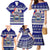 Custom Samoa Christmas Family Matching Mermaid Dress and Hawaiian Shirt The Santa Coat of Arms with Samoa Bracelet Pattern LT03 - Polynesian Pride