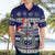 Custom Samoa Christmas Hawaiian Shirt The Santa Coat of Arms with Samoa Bracelet Pattern LT03 - Polynesian Pride