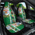 New Zealand Merry Christmas Car Seat Cover Maori Animals, Koru Tattoo - Green Xmas Style