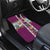 New Zealand Merry Christmas Car Mats Maori Animals, Koru Tattoo - Pink Xmas Style