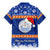 Marshall Islands Christmas Family Matching Mermaid Dress and Hawaiian Shirt Santa Claus and Coat of Arms Mix Polynesian Xmas Style LT03 - Polynesian Pride