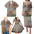 Hawaii Family Matching Puletasi Dress and Hawaiian Shirt Aloha Volcano Mix Kakau Hawaiian Tribal LT03 - Polynesian Pride