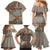 Aloha Volcano Custom Family Matching Mermaid Dress and Hawaiian Shirt Mix Hawaiian Kakau Tribal LT03 - Polynesian Pride