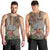 Aloha Volcano Custom Men Tank Top Mix Hawaiian Kakau Tribal LT03 - Polynesian Pride