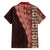 Tonga Fonulei and Ngatu Pattern Family Matching Off Shoulder Long Sleeve Dress and Hawaiian Shirt LT03 - Polynesian Pride