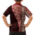 Tonga Fonulei and Ngatu Pattern Family Matching Short Sleeve Bodycon Dress and Hawaiian Shirt LT03 - Polynesian Pride