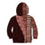 Tonga Fonulei and Ngatu Pattern Kid Hoodie LT03 - Polynesian Pride