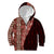 Tonga Fonulei and Ngatu Pattern Kid Hoodie LT03 Zip Hoodie Red - Polynesian Pride