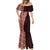 Tonga Fonulei and Ngatu Pattern Mermaid Dress LT03 - Polynesian Pride