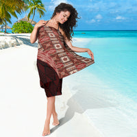 Tonga Fonulei and Ngatu Pattern Sarong LT03 - Polynesian Pride