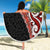 New Zealand Maori Stylized Koru Beach Blanket LT03 - Polynesian Pride