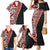 New Zealand Maori Stylized Koru Family Matching Mermaid Dress and Hawaiian Shirt LT03 - Polynesian Pride