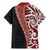 New Zealand Maori Stylized Koru Family Matching Mermaid Dress and Hawaiian Shirt LT03 - Polynesian Pride