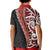 New Zealand Maori Stylized Koru Kid Polo Shirt LT03 - Polynesian Pride