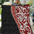 New Zealand Maori Stylized Koru Quilt LT03 Red - Polynesian Pride