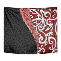New Zealand Maori Stylized Koru Tapestry LT03 - Polynesian Pride