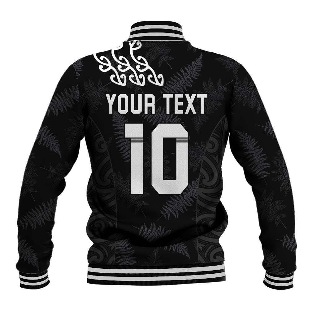 New Zealand Rugby Custom Baseball Jacket The Champions Aotearoa LT03 - Polynesian Pride