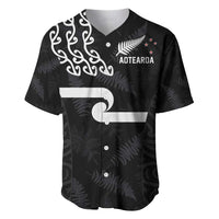 New Zealand Rugby Custom Baseball Jersey The Champions Aotearoa LT03 Black - Polynesian Pride
