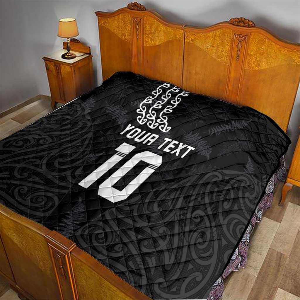 New Zealand Rugby Custom Quilt The Champions Aotearoa LT03 - Polynesian Pride