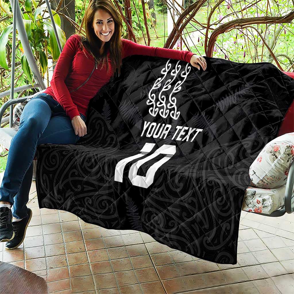New Zealand Rugby Custom Quilt The Champions Aotearoa LT03 - Polynesian Pride
