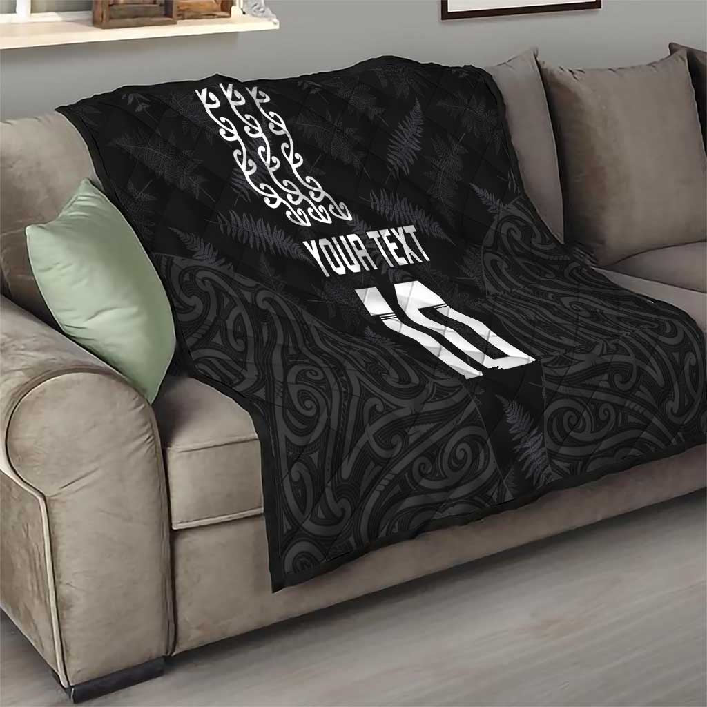 New Zealand Rugby Custom Quilt The Champions Aotearoa LT03 - Polynesian Pride