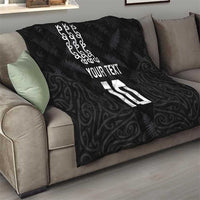 New Zealand Rugby Custom Quilt The Champions Aotearoa LT03 - Polynesian Pride