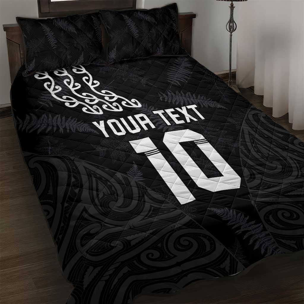 New Zealand Rugby Custom Quilt Bed Set The Champions Aotearoa