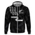 New Zealand Rugby Custom Zip Hoodie The Champions Aotearoa